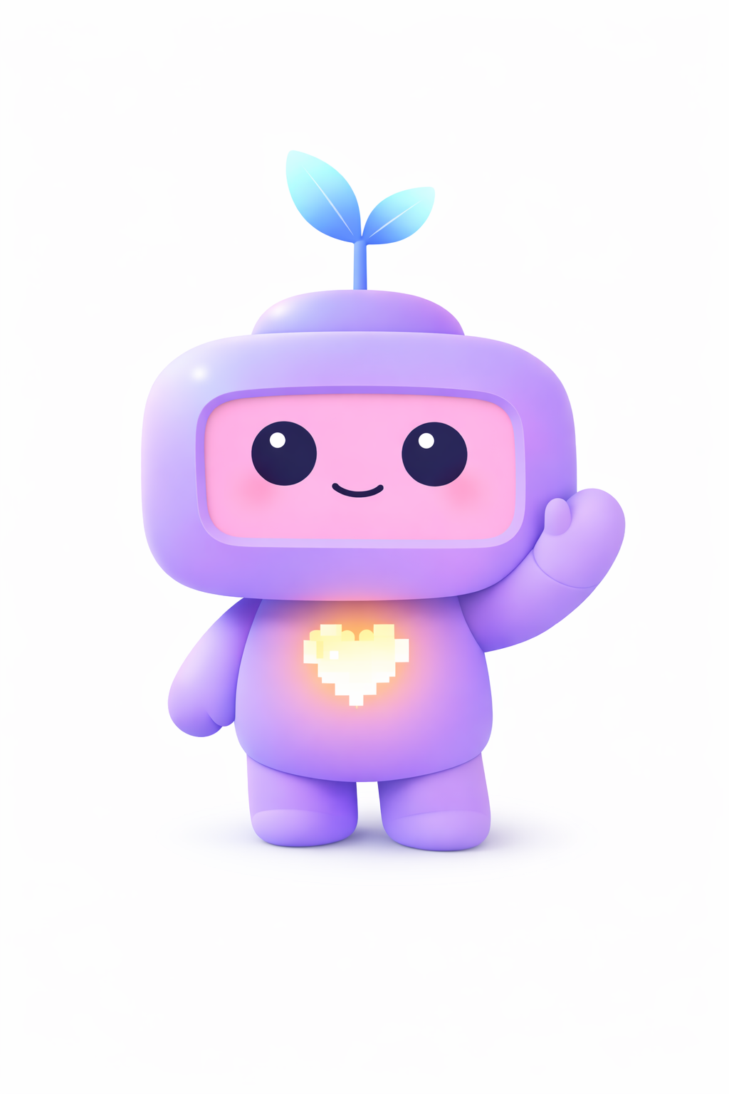 Avatar del asistente de crianza con IA Bubu para familias